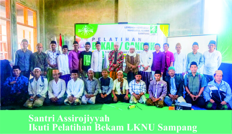 SANTRI ASSIROJIYYAH IKUTI PELATIHAN BEKAM LKNU SAMPANG